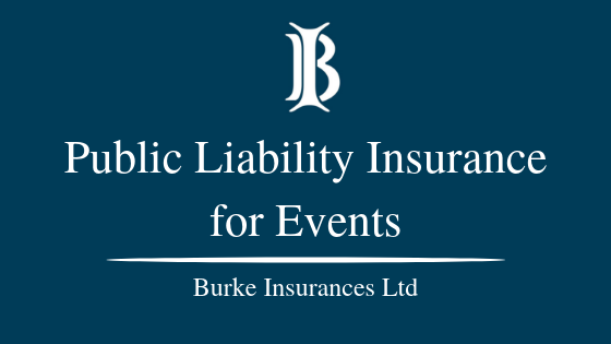 Public liability insurance for events